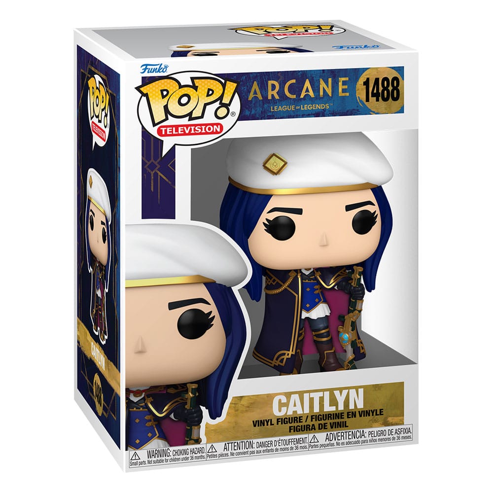 Arcane League of Legends POP! Animation Vinyl Figur Caitlyn 9 cm - Preorder - ETA: 08.11.2025