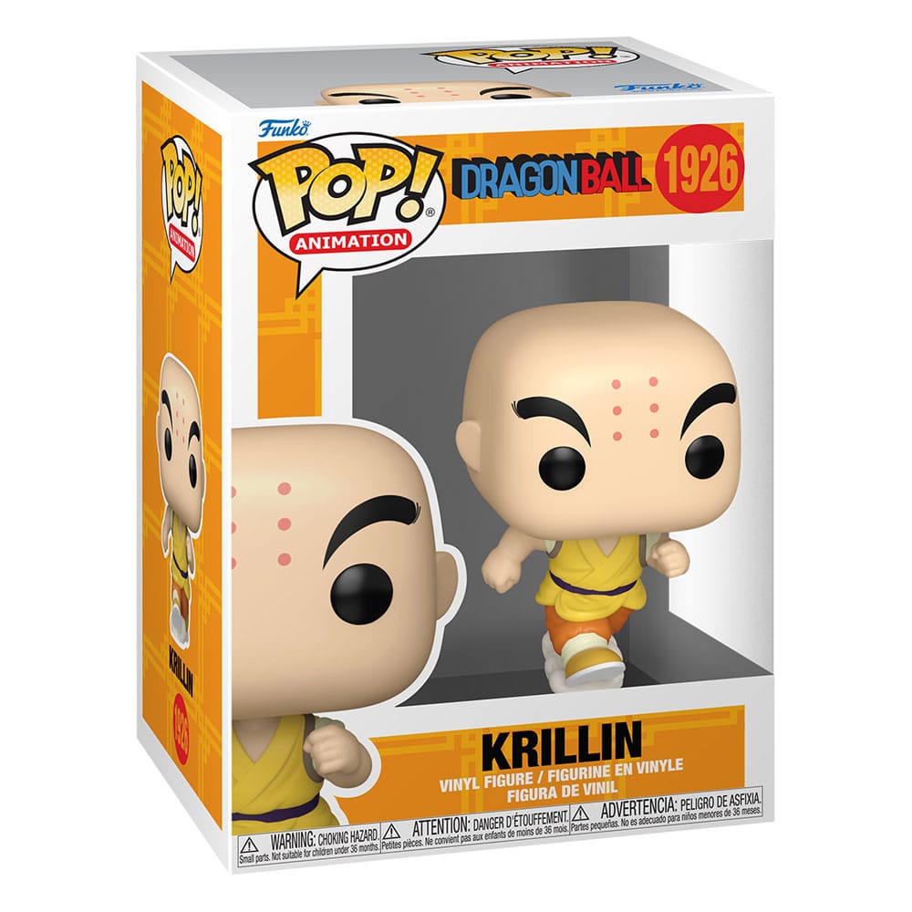 Dragon Ball POP! Animation Vinyl Figur Krillin 9 cm - Versand: 5-7 Tage nach Bestellung