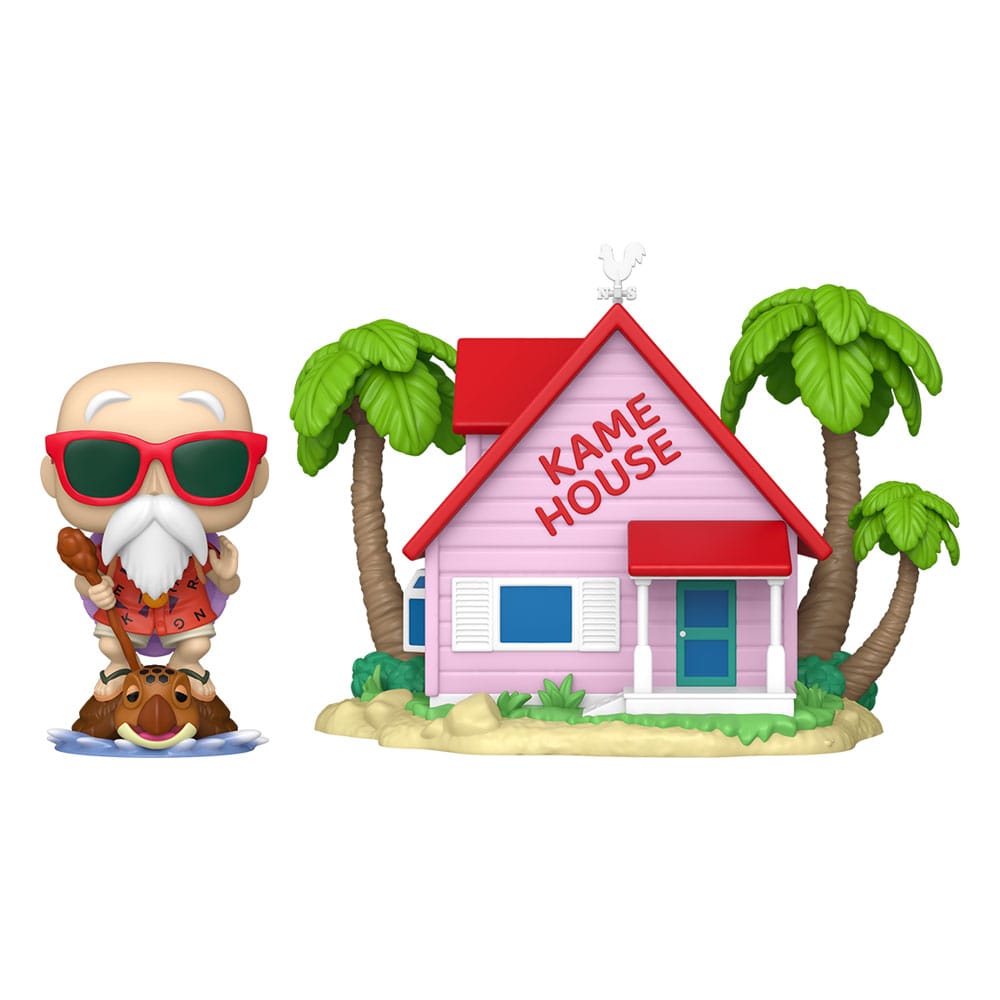 Dragon Ball POP! Town Vinyl Figur Kame House w/Master Roshi 9 cm - Preorder - ETA: 25.09.2026