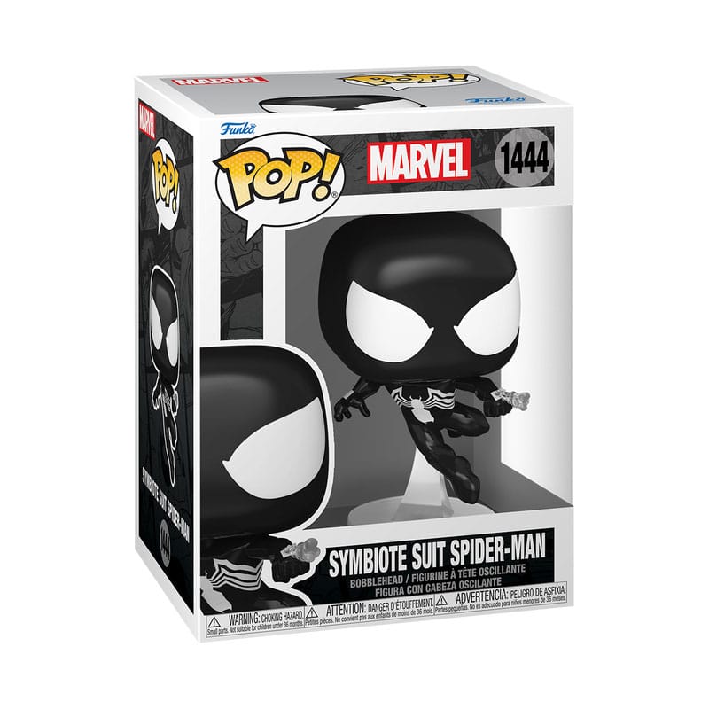 Spider-Man Comics POP! Heroes Vinyl Figur Symbiote Spider-Man 9 cm  - Versand: 7 Tage nach Bestellung