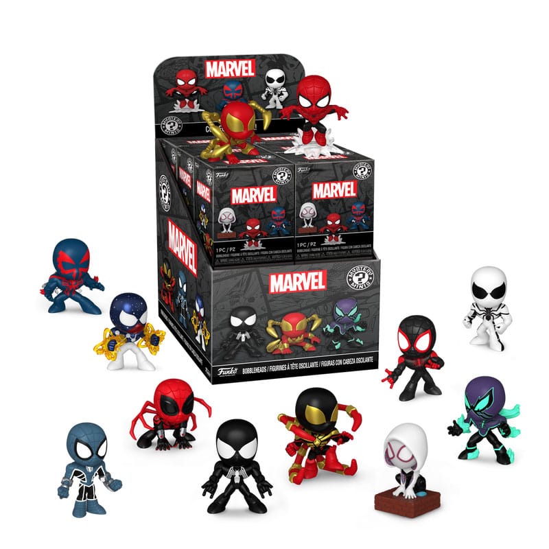 Spider-Man Mystery Minis Minifiguren Comics 5 cm Display (12) - Versand: 5-7 Tage nach Bestellung