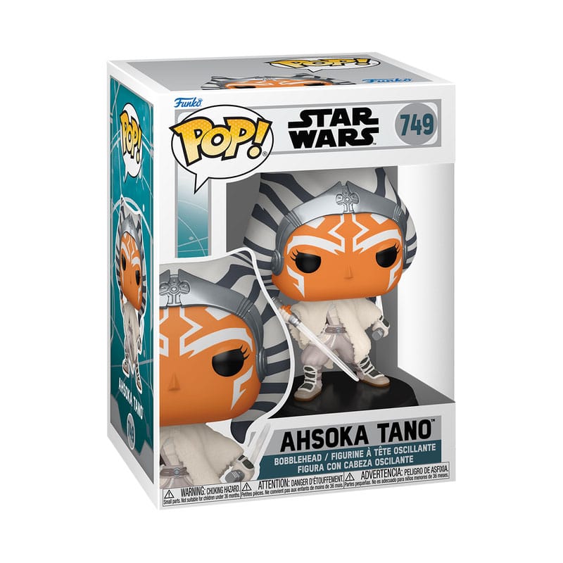 Star Wars: Ahsoka POP! Vinyl Figur S3- Ahsoka 9 cm - Versand: 5-7 Tage nach Bestellung
