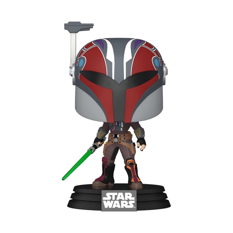 Star Wars: Ahsoka POP! Vinyl Figur S3- Sabine Wren 9 cm - Versand: 5-7 Tage nach Bestellung