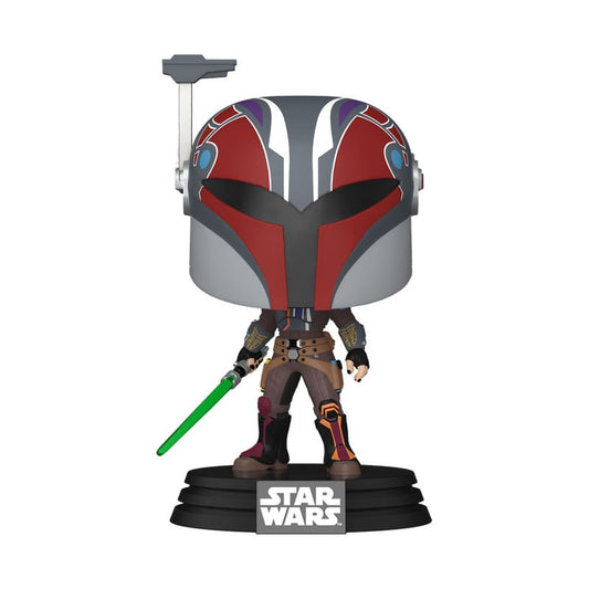 Star Wars: Ahsoka POP! Vinyl Figur S3- Sabine Wren 9 cm - Versand: 5-7 Tage nach Bestellung