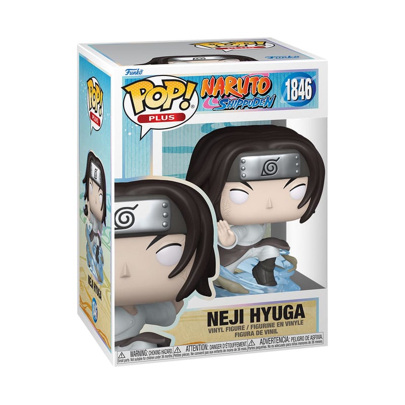 Naruto Shippuden POP! Plus Animation Vinyl Figuren Neji 9 cm - Versand: 5-7 Tage nach Bestellung