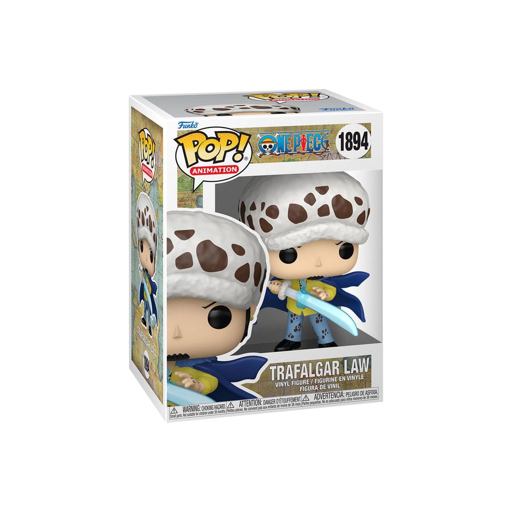 One Piece POP! Animation Vinyl Figur Trafalgar Law 9 cm - Versand: 5-7 Tage nach Bestellung