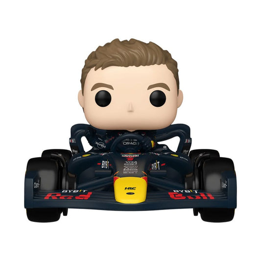 Formel 1 POP! Rides Super Deluxe Vinyl Figur RB- Verstappen w/RB20 15 cm - Versand: 7 Tage nach Bestellung