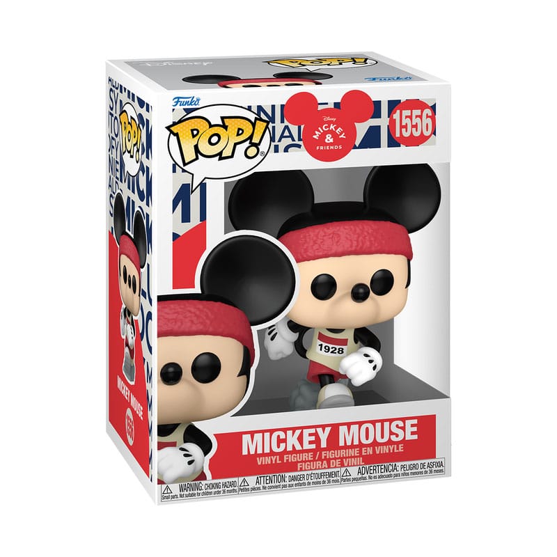 MiRL POP! Disney Vinyl Figur Mickey(RNR) 9 cm - Versand: 5-7 Tage nach Bestellung