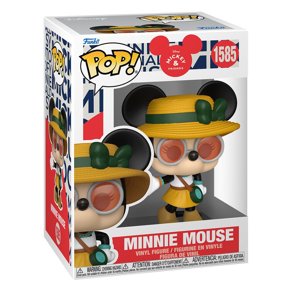 Disney POP! Vinyl Figur Minnie(FSTVL) 9 cm - Versand: 5-7 Tage nach Bestellung