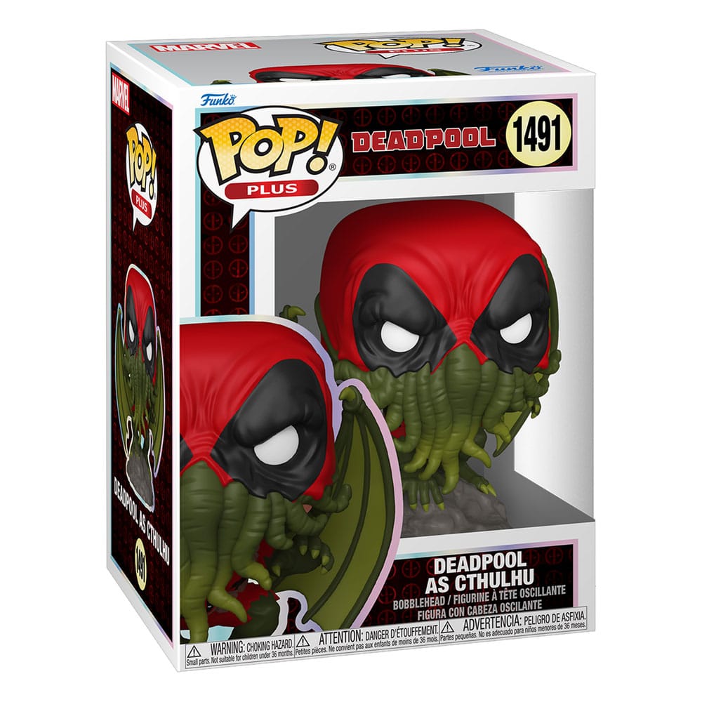 Marvel POP! Plus Vinyl Figur Deadpool as Cthulhu 9 cm - Versand: 5-7 Tage nach Bestellung