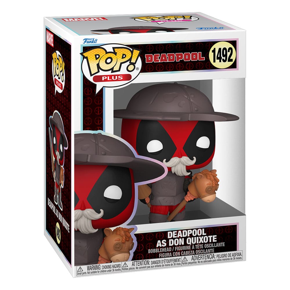 Marvel POP! Plus Vinyl Figur Deadpool as Don Quixote 9 cm - Versand: 5-7 Tage nach Bestellung