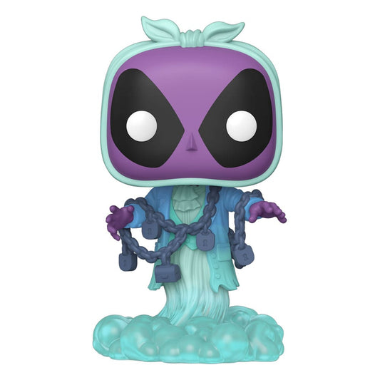 Marvel POP! Plus Vinyl Figur Deadpool as Jacob Marley 9 cm - Versand: 5-7 Tage nach Bestellung