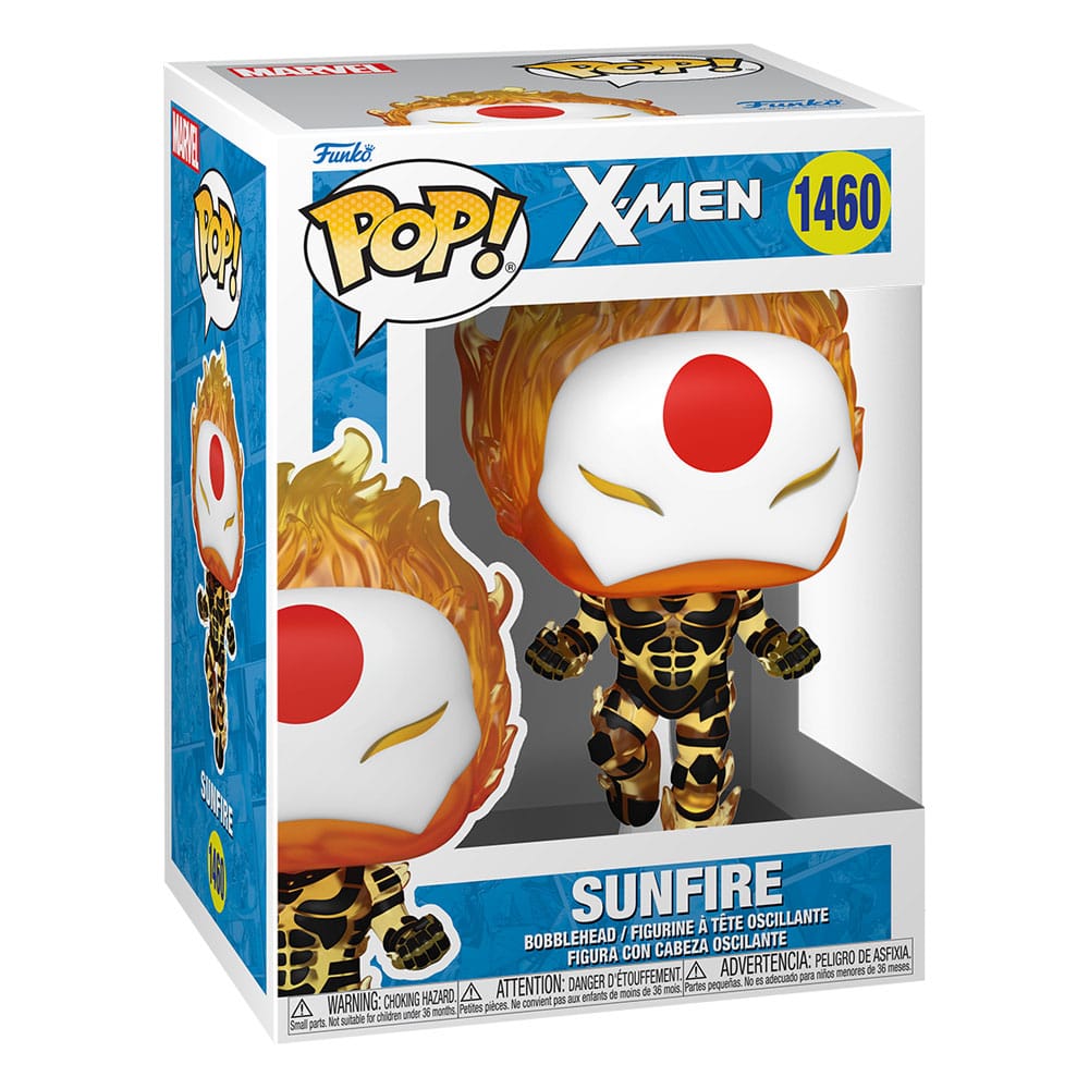 X-Men POP! Marvel Vinyl Figur Sunfire 9 cm  - Versand: 5-7 Tage nach Bestellung