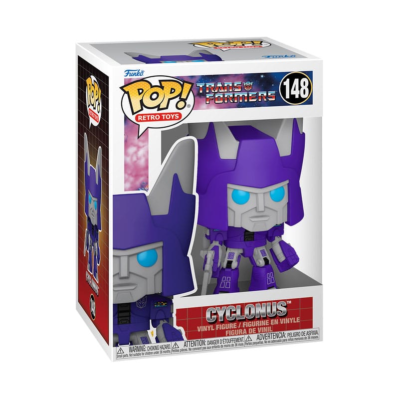 Transformers Retro Series POP! TV Vinyl Cyclonus 9 cm - Versand: 5-7 Tage nach Bestellung