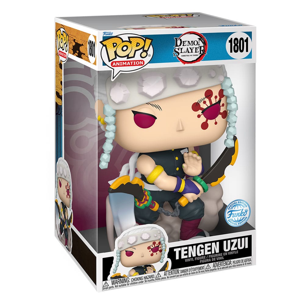 Demon Slayer: Kimetsu no Yaiba Super Sized Jumbo POP! Vinyl Figur Tengen 25 cm  - Versand: 5-7 Tage nach Bestellung