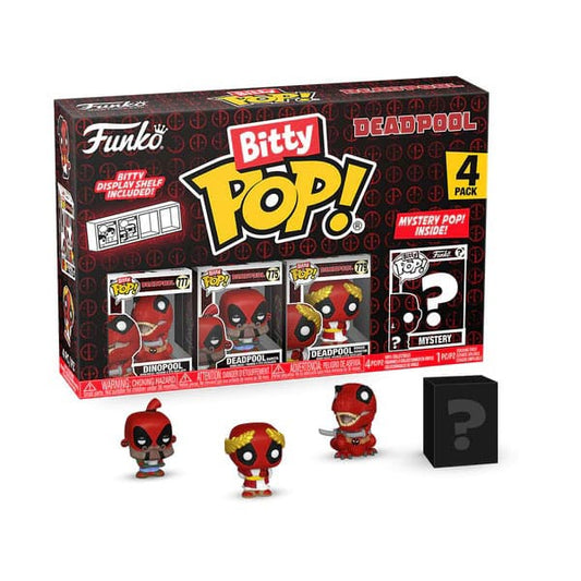 Deadpool Bitty POP! Vinyl Figuren 4er-Pack Dinopool 2,5 cm - Preorder - ETA: 22.11.2026