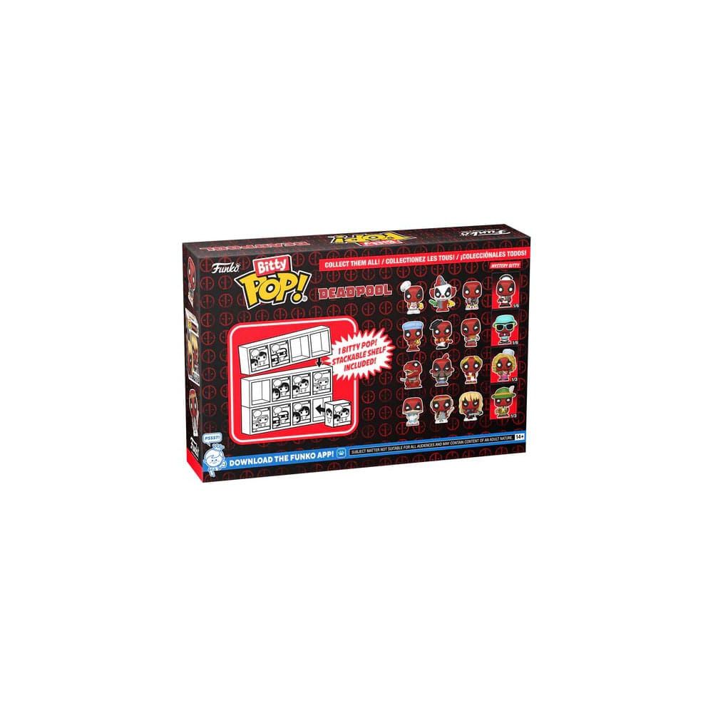 Deadpool Bitty POP! Vinyl Figuren 4er-Pack Dinopool 2,5 cm - Preorder - ETA: 22.11.2026