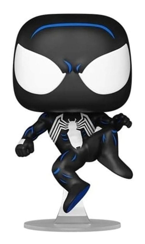 Spider-Man POP! Marvel Vinyl Figur Black Suit Spidey 9 cm - Versand: 5-7 Tage nach Bestellung