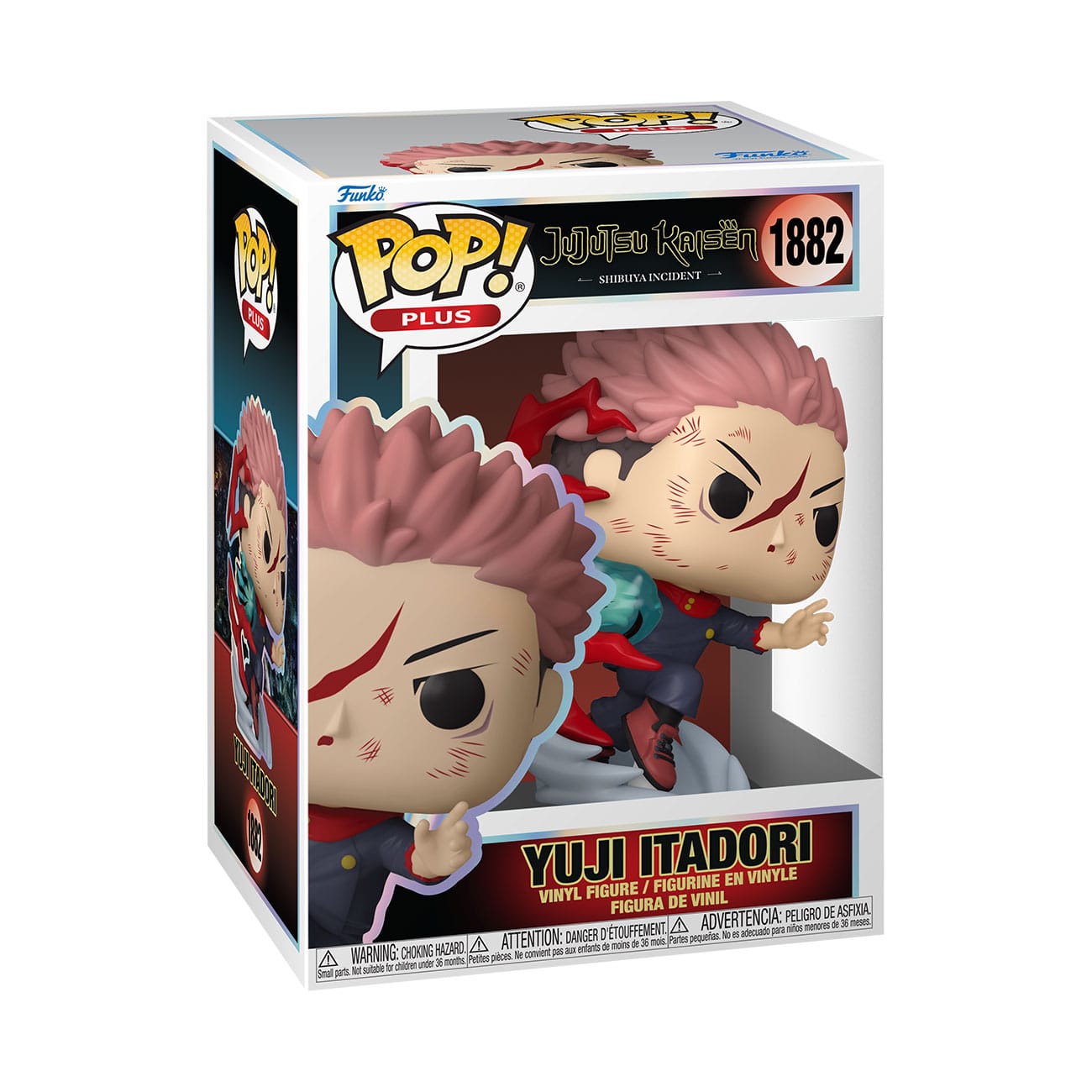 Jujutsu Kaisen POP! Plus Animation Vinyl Figuren Yuji Itadori 9 cm - Preorder - ETA: 26.10.2025