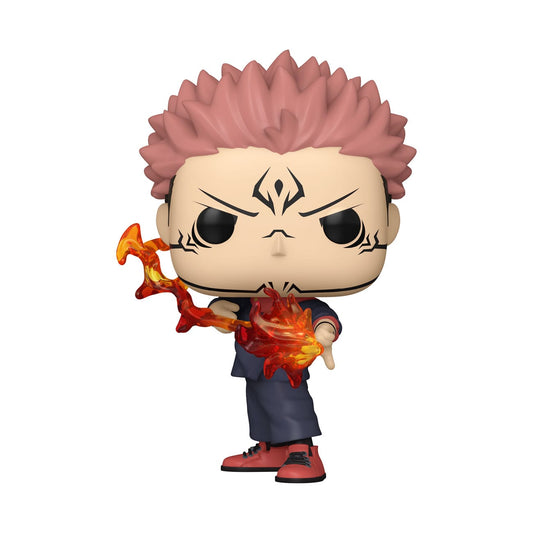 Jujutsu Kaisen POP! Animation Vinyl Figuren Sukuna (Fire Arrow) 9 cm - Versand: 5-7 Tage nach Bestellung