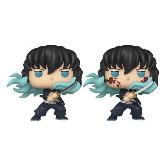 Demon Slayer: Kimetsu no Yaiba POP! Animation Vinyl Figur Muichiro (Attack) w/CH 9 cm Sortiment (6) - Preorder - ETA: 17.07.2026