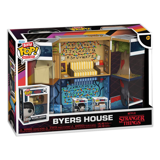 Stranger Things Bitty POP! Boxes Vinyl Figur Byers House - Preorder - ETA: 25.07.2026