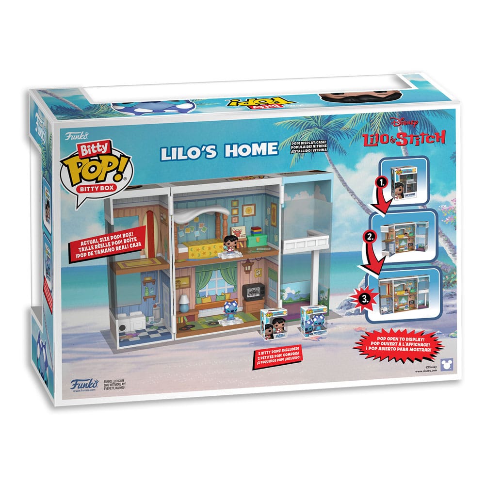 Lilo & Stitch Bitty POP! Boxes Vinyl Figur Lilo's Home - Versand: 7 Tage nach Bestellung