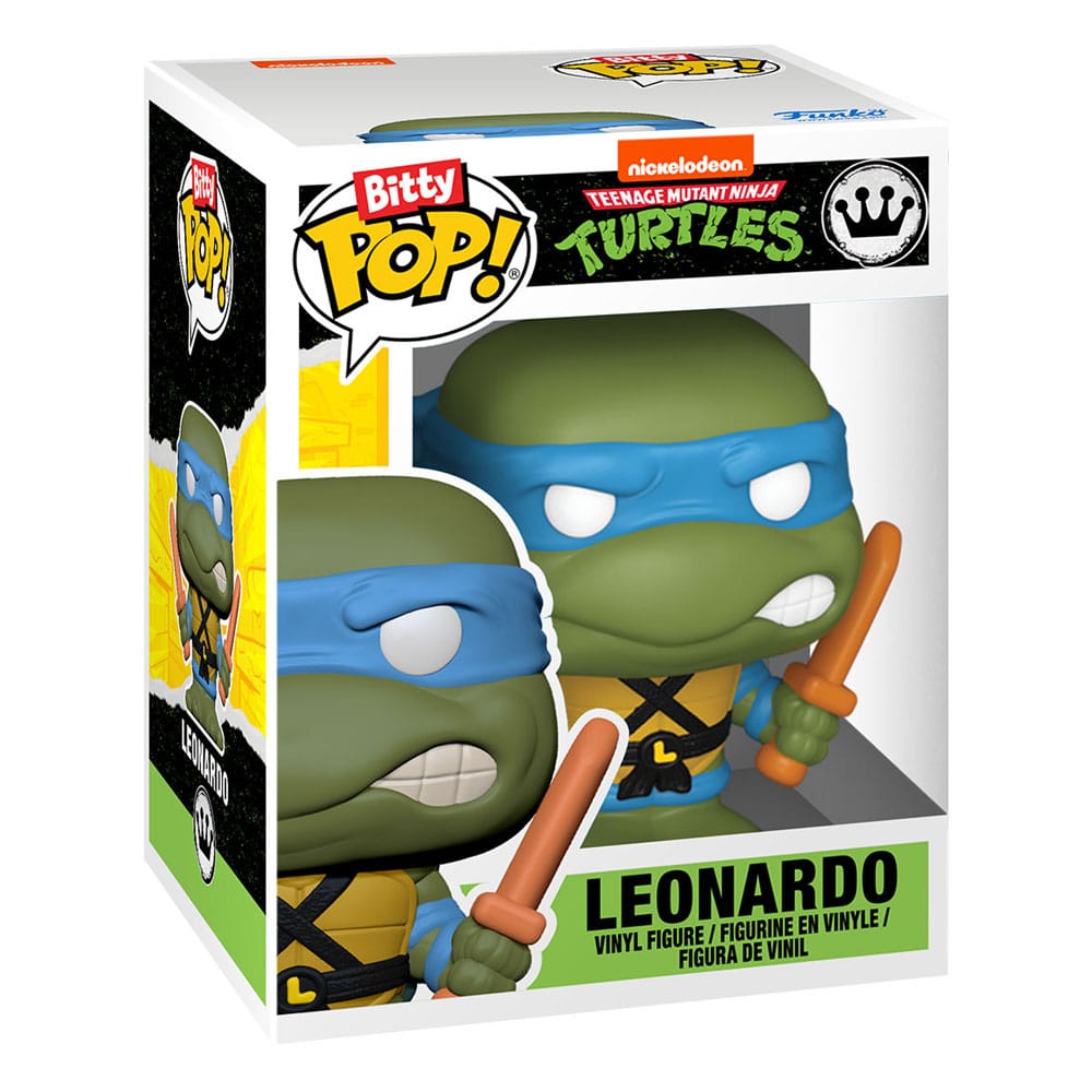 Teenage Mutant Ninja Turtles Bitty POP! Bitty Box Display mit 2 Vinyl Figuren Sewer Lair - Preorder - ETA: 12.10.2025