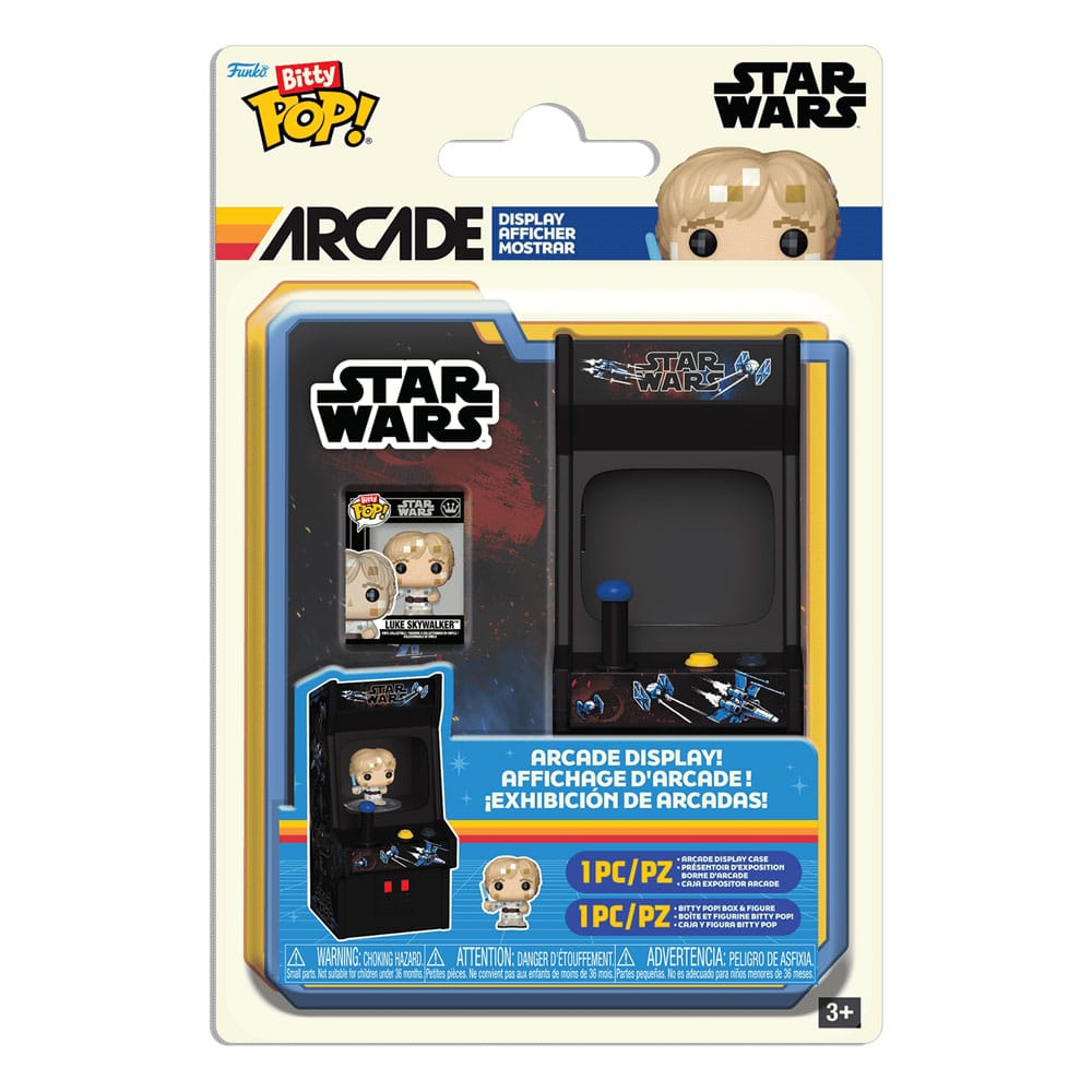 Star Wars Bitty POP! Arcade Vinyl Figur Luke Skywalker (8-bit) - Versand: 5-7 Tage nach Bestellung