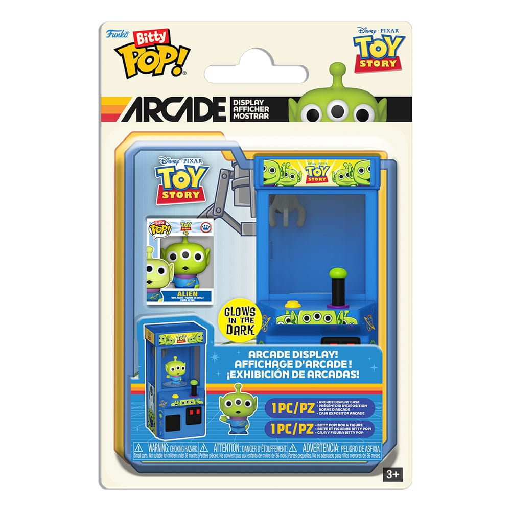 Toy Story 4 Bitty POP! Arcade Vinyl Figur Alien (Glow) - Preorder - ETA: 14.07.2026