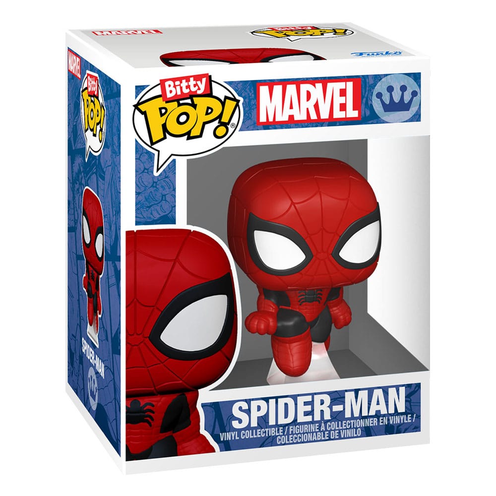 Spider-Man Bitty POP! Vinyl Figuren 4er-Pack Series 1 2 cm - Versand: 5-7 Tage nach Bestellung