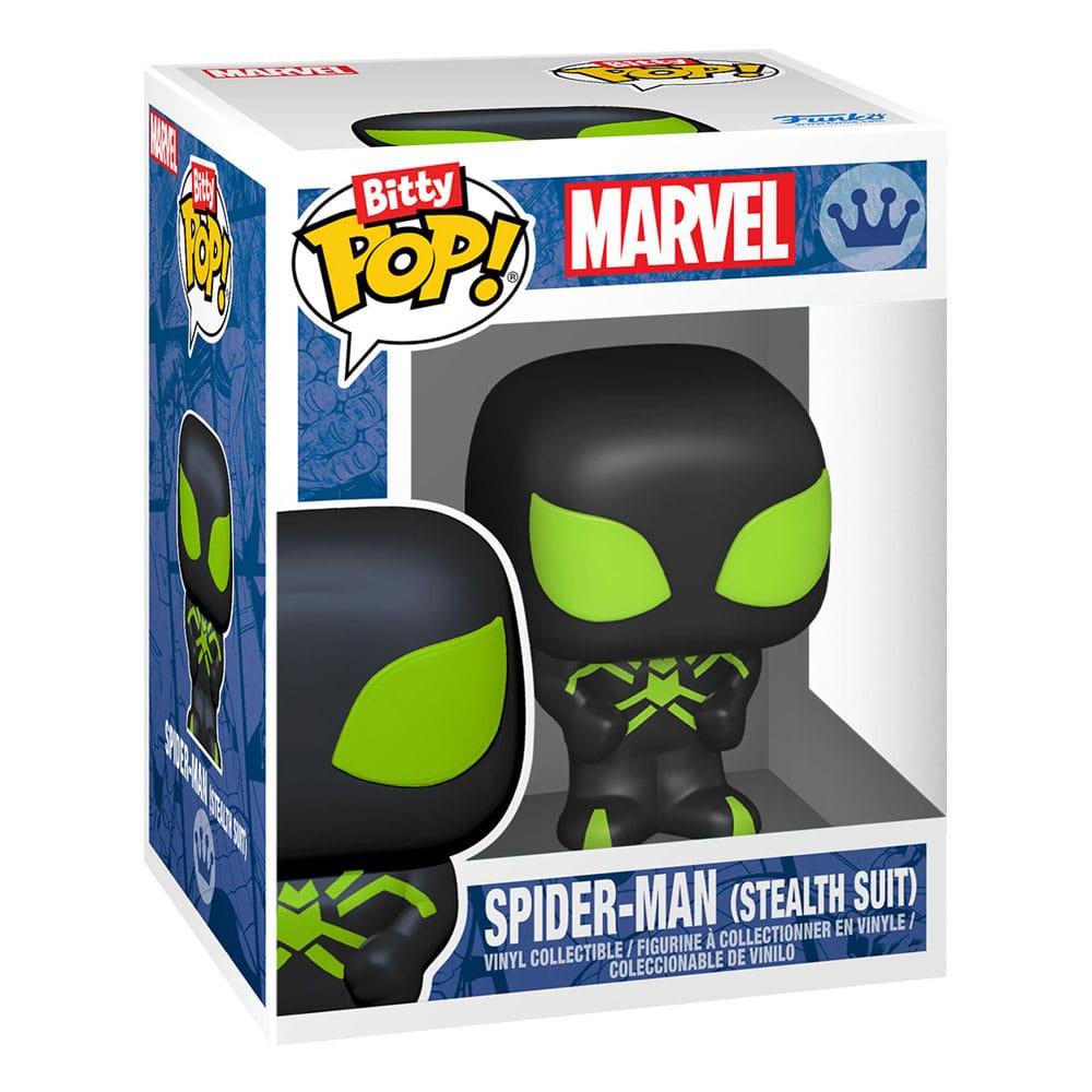 Spider-Man Bitty POP! Vinyl Figuren 4er-Pack Series 1 2 cm - Versand: 5-7 Tage nach Bestellung
