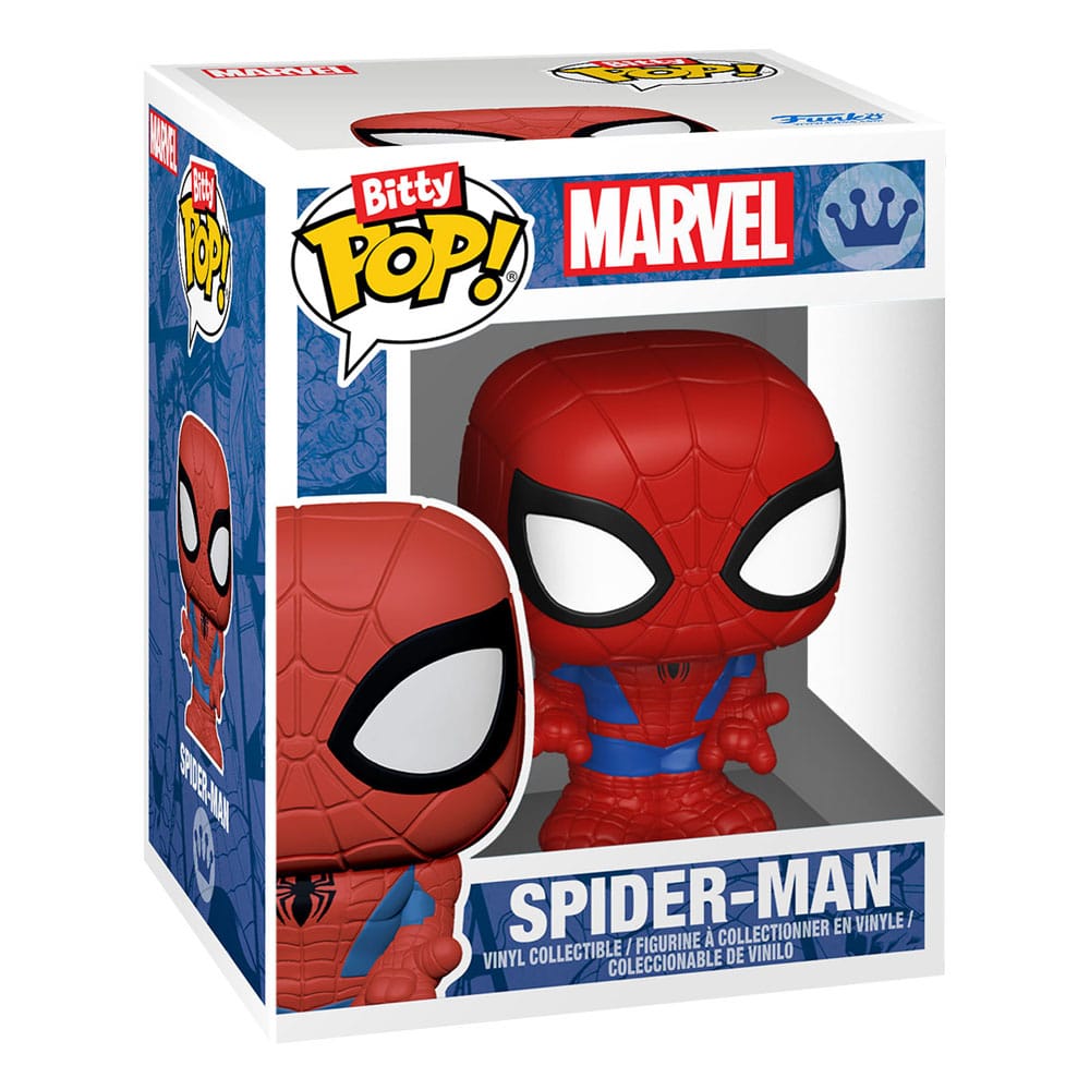 Spider-Man Bitty POP! Vinyl Figuren 4er-Pack Series 4 2 cm - Versand: 5-7 Tage nach Bestellung