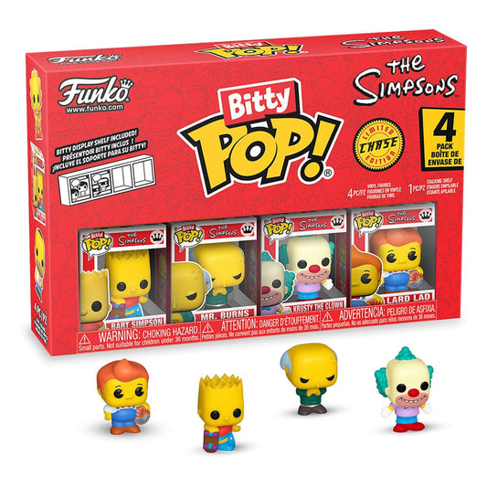 Die Simpsons Bitty POP! Vinyl Figuren 4er-Pack Series 1 2 cm - Versand: 5-7 Tage nach Bestellung