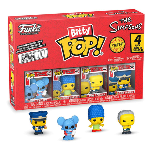 Die Simpsons Bitty POP! Vinyl Figuren 4er-Pack Series 2 2 cm - Versand: 5-7 Tage nach Bestellung