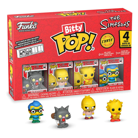 Die Simpsons Bitty POP! Vinyl Figuren 4er-Pack Series 4 2 cm - Versand: 5-7 Tage nach Bestellung