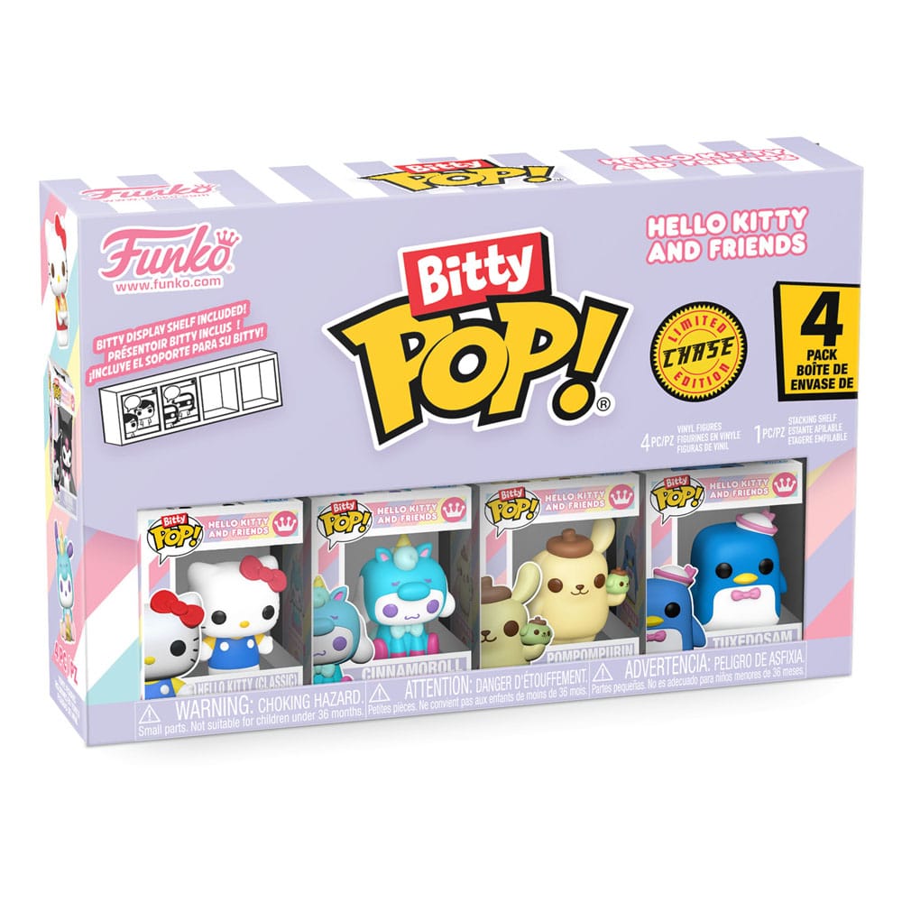 Hello Kitty and Friends Bitty POP! Vinyl Figuren 4er-Pack Series 1 2 cm - Versand: 7 Tage nach Bestellung