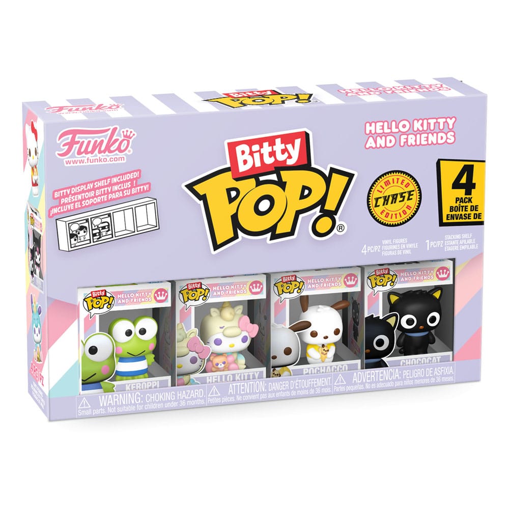 Hello Kitty and Friends Bitty POP! Vinyl Figuren 4er-Pack Series 2 2 cm - Versand: 7 Tage nach Bestellung
