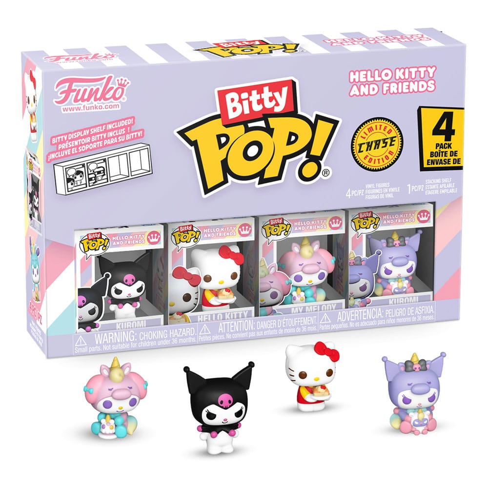 Hello Kitty and Friends Bitty POP! Vinyl Figuren 4er-Pack Series 3 2 cm - Preorder - ETA: 29.06.2026