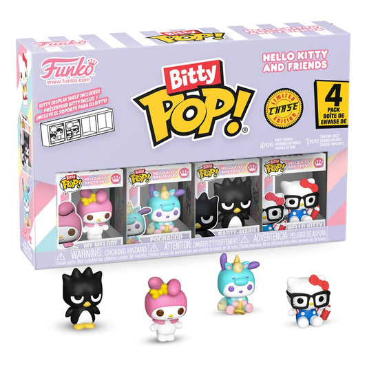 Hello Kitty and Friends Bitty POP! Vinyl Figuren 4er-Pack Series 4 2 cm - Versand: 7 Tage nach Bestellung