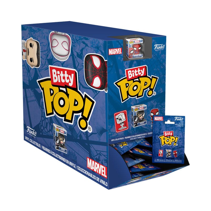 Spider-Man POP! Vinyl Figuren Display (32) PDQ 2,5 cm - Versand: 5-7 Tage nach Bestellung