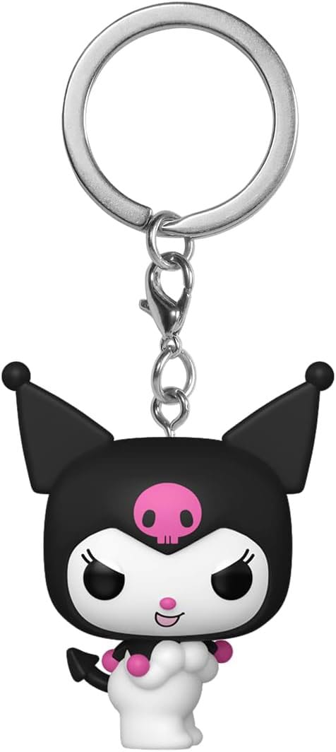 Sanrio POP! Vinyl Schlüsselanhänger 4 cm Kuromi Display (12) - Versand: 7 Tage nach Bestellung