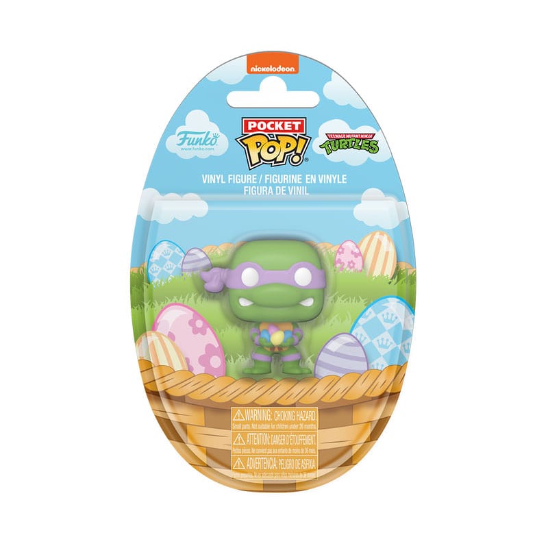 Teenage Mutant Ninja Turtles Pocket POP! Vinyl Figuren Easter Donatello 4 cm Display (16) - Versand: 5-7 Tage nach Bestellung
