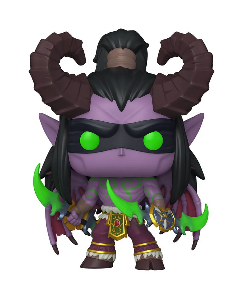 World of Warcraft POP! Games Vinyl Figur Illidan w/CH 9 cm Sortiment (6) - Preorder - ETA: 22.09.2025
