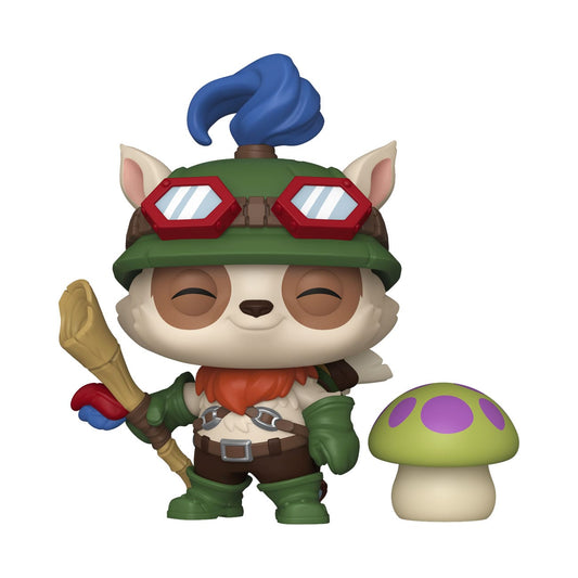 League of Legends POP!&Buddy Vinyl Figur Teemo w/Shroom 9 cm - Preorder - ETA: 31.10.2025