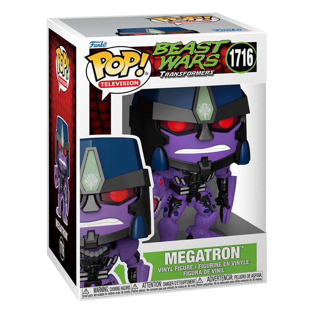 Transformers POP! TV Vinyl Megatron 9 cm - Versand: 5-7 Tage nach Bestellung