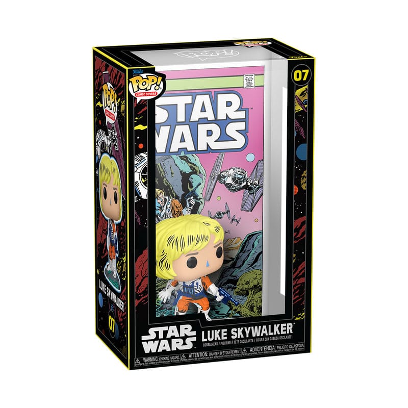 Star Wars POP! Comic Cover Vinyl Figur Luke Skywalker 9 cm  - Preorder - ETA: 29.09.2025