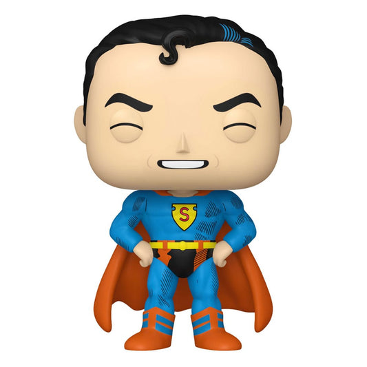 DC Comics POP! Heroes Vinyl Figur Golden Age Superman 9 cm - Preorder - ETA: 20.11.2025