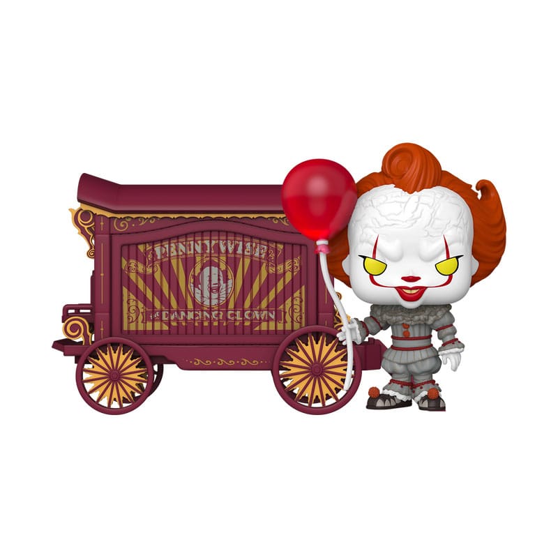It-Welcome to Derry POP! Town Vinyl Figur Pennywise & Wagon 9 cm - Preorder - ETA: 08.08.2026