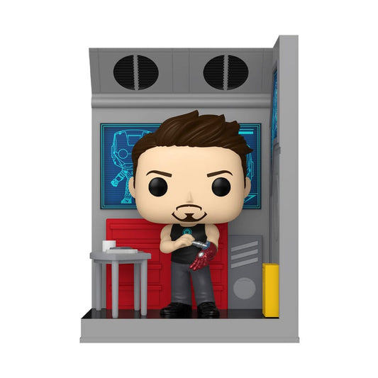 Marvel POP! Nooks Vinyl Figur Tony's Garage 9 cm - Preorder - ETA: 19.10.2025